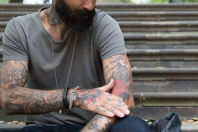 time tattoos designs for men