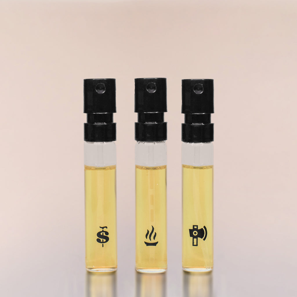 Perfume samples for giveaways