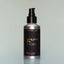 A bottle of Bold Fortune Utility Oil with a pump dispenser against a grey background.